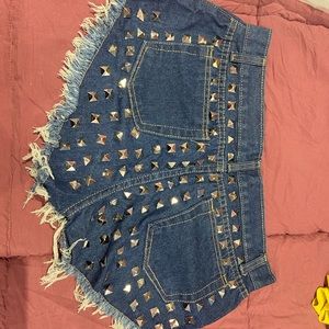 jean shorts